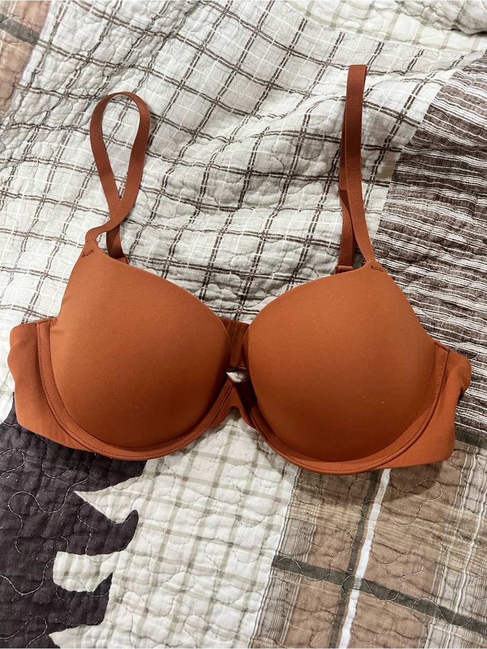 Skims 34 Bra - Rust